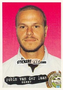Sticker Robin van der Laan - The Official PFA Collection 1997 n. 256 - Panini