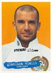 Sticker Gianluca Vialli - The Official PFA Collection 1997 n. 258 - Panini