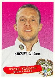 Sticker Steve Vickers - The Official PFA Collection 1997 - Panini