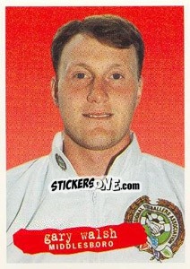 Sticker Gary Walsh - The Official PFA Collection 1997 - Panini