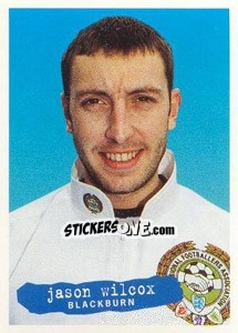 Sticker Jason Wilcox - The Official PFA Collection 1997 - Panini