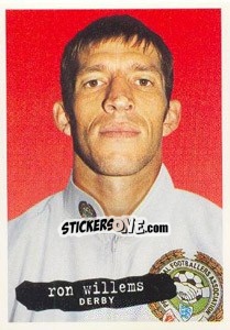 Sticker Ron Willems - The Official PFA Collection 1997 - Panini