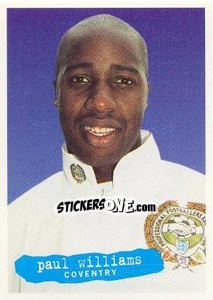 Cromo Paul Williams - The Official PFA Collection 1997 n. 275 - Panini