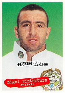 Sticker Nigel Winterburn - The Official PFA Collection 1997 n. 278 - Panini