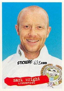 Sticker Mark Wright - The Official PFA Collection 1997 - Panini