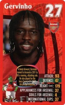 Figurina Gervinho - Arsenal 2012-2013
 n. 26 - Top Trumps