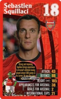 Cromo Sebastian Squillaci - Arsenal 2012-2013
 n. 17 - Top Trumps