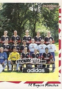 Figurina Mannschaft rechts - German Football Bundesliga 1997-1998 - Panini