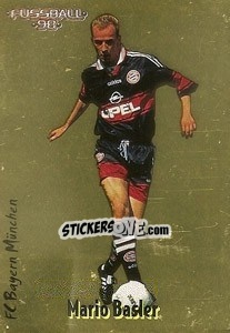 Figurina Mario Basler - German Football Bundesliga 1997-1998 - Panini