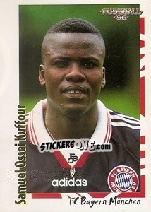 Cromo Samuel Kuffour - German Football Bundesliga 1997-1998 - Panini