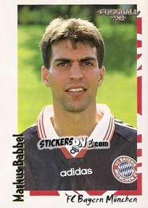 Cromo Markus Babbel - German Football Bundesliga 1997-1998 - Panini