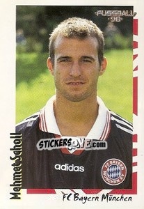 Cromo Mehmet Scholl - German Football Bundesliga 1997-1998 - Panini