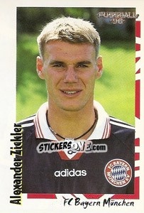 Figurina Alexander Zickler - German Football Bundesliga 1997-1998 - Panini