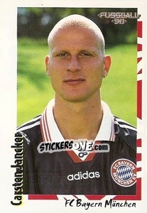 Sticker Carsten Jancker - German Football Bundesliga 1997-1998 - Panini