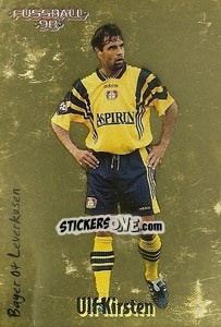 Sticker Ulf Kirsten - German Football Bundesliga 1997-1998 - Panini