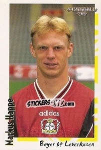 Cromo Markus Happe - German Football Bundesliga 1997-1998 - Panini