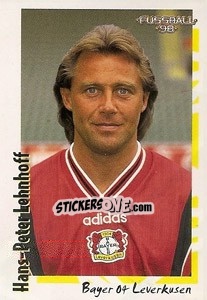 Cromo Hans-Peter Lehnhoff - German Football Bundesliga 1997-1998 - Panini