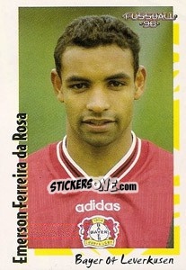 Figurina Emerson Ferreira da Rosa - German Football Bundesliga 1997-1998 - Panini