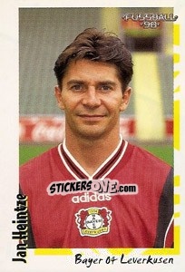 Sticker Jan Heintze - German Football Bundesliga 1997-1998 - Panini