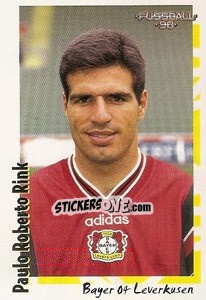 Sticker Paulo Roberto Rink - German Football Bundesliga 1997-1998 - Panini
