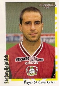 Sticker Stefan Beinlich - German Football Bundesliga 1997-1998 - Panini