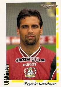 Sticker Ulf Kirsten - German Football Bundesliga 1997-1998 - Panini