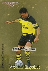 Cromo Stephane Chapuisat - German Football Bundesliga 1997-1998 - Panini