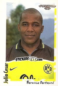 Figurina Julio Cesar - German Football Bundesliga 1997-1998 - Panini