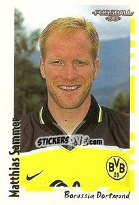 Sticker Matthias Sammer - German Football Bundesliga 1997-1998 n. 69 - Panini