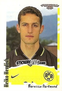 Cromo Heiko Herrlich - German Football Bundesliga 1997-1998 - Panini