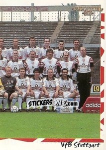 Sticker Mannschaft rechts - German Football Bundesliga 1997-1998 - Panini