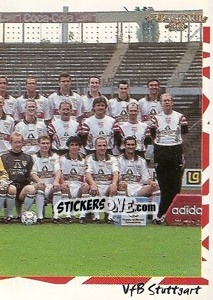 Sticker Mannschaft rechts - German Football Bundesliga 1997-1998 n. 86 - Panini