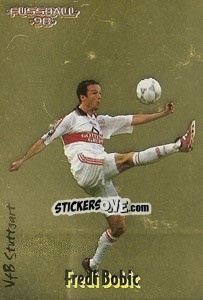 Sticker Fredi Bobic - German Football Bundesliga 1997-1998 n. 87 - Panini
