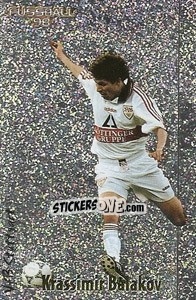 Sticker Krassimir Balakov - German Football Bundesliga 1997-1998 - Panini