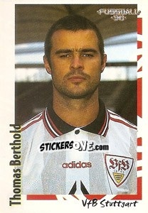 Cromo Thomas Berthold - German Football Bundesliga 1997-1998 - Panini