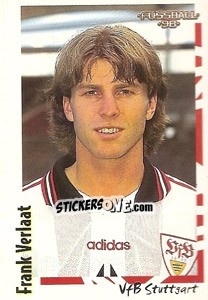 Sticker Frank Verlaat - German Football Bundesliga 1997-1998 n. 95 - Panini