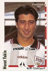 Sticker Murat Yakin - German Football Bundesliga 1997-1998 - Panini