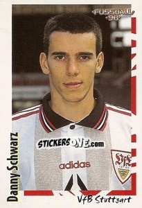Sticker Danny Schwarz - German Football Bundesliga 1997-1998 n. 103 - Panini
