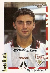 Sticker Sreto Ristic - German Football Bundesliga 1997-1998 - Panini