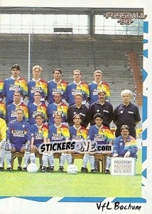 Sticker Mannschaft rechts - German Football Bundesliga 1997-1998 - Panini