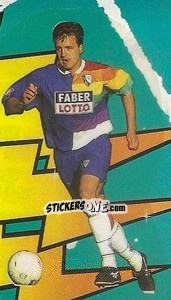Sticker Hanryk Baluszynski - German Football Bundesliga 1997-1998 - Panini