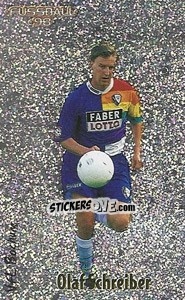 Cromo Olaf Schreiber - German Football Bundesliga 1997-1998 - Panini