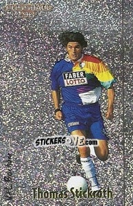 Cromo Thomas Stickroth - German Football Bundesliga 1997-1998 - Panini