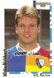 Sticker Mirko Dickhaut - German Football Bundesliga 1997-1998 - Panini