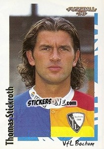 Cromo Thomas Stickroth - German Football Bundesliga 1997-1998 - Panini