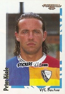 Sticker Peter Közle - German Football Bundesliga 1997-1998 - Panini