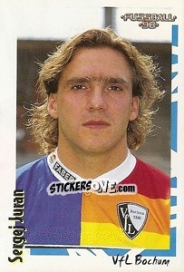 Sticker Sergej Juran - German Football Bundesliga 1997-1998 - Panini
