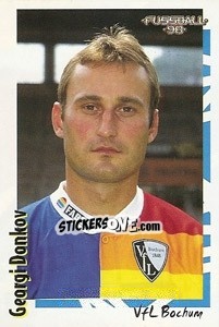 Cromo Georgi Donkov - German Football Bundesliga 1997-1998 - Panini