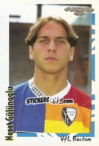 Sticker Nesat Gülünoglu - German Football Bundesliga 1997-1998 - Panini