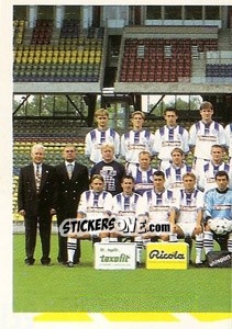 Sticker Mannschaft links - German Football Bundesliga 1997-1998 n. 139 - Panini